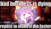 Bad Business Roblox GIF - Bad Business Roblox Bad Business Is Dying GIFs