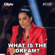 What Is The Dream Lilly Singh GIF - What Is The Dream Lilly Singh Canadas Got Talent GIFs