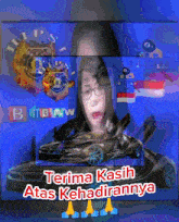 a picture of a car with the words terima kasih atas kehadirannya