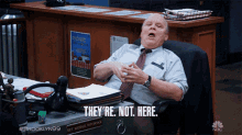 Theyre Not Here Detective Norm Scully GIF - Theyre Not Here Detective Norm Scully Joel Mckinnon Miller GIFs