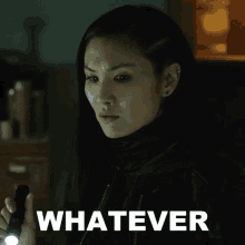Whatever Violet GIF - Whatever Violet Blood And Treasure GIFs