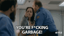 Youre Freaking Garbage Trash GIF - Youre Freaking Garbage Trash Hate You GIFs