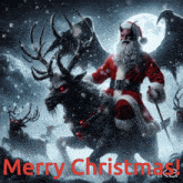 Merry Christmas Satan GIF - Merry Christmas Satan Santa Claus GIFs