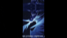 a blurry image of a person 's face in a dark room