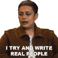 I Try And Write Real People Reema Kagti Sticker - I Try And Write Real People Reema Kagti Pinkvilla Stickers