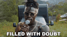 Filled With Doubt Moses Sumney GIF - Filled With Doubt Moses Sumney Cut Me Song GIFs
