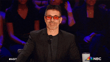 Amused Simon Cowell GIF - Amused Simon Cowell America'S Got Talent GIFs