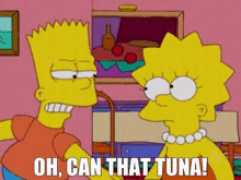 Can That Tuna Simpsons GIF - Can That Tuna Simpsons Bart GIFs