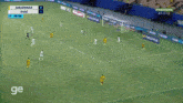 a soccer game between amazonas and avai is being shown on premiere