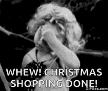 Relief Phew GIF - Relief Phew Christmas Shopping Done GIFs