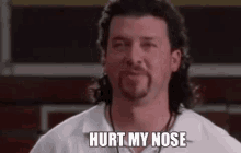 Kenny Powers Hurt My Nose GIF