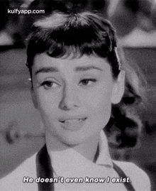 He Doesn'T Even Know I Exist..Gif GIF - He Doesn'T Even Know I Exist. Audrey Hepburn Sabrina GIFs