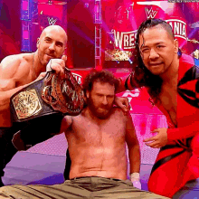 Sami Zayn Intercontinental Champion GIF - Sami Zayn Intercontinental Champion Shinsuke Nakamura GIFs