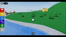 a screenshot of a video game with the word hats on the bottom