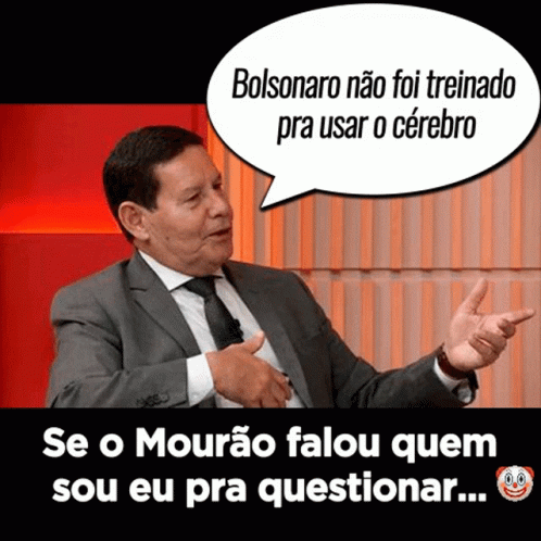 General Mourão Corrupção GIF - General Mourão Corrupção Bolsonaro Genocida  - Discover & Share GIFs