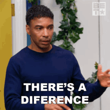 Theres A Difference Clarence James Payne GIF - Theres A Difference Clarence James Payne House Of Payne GIFs
