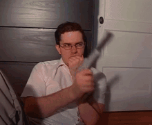 avgn angry video game nerd cat hey get down