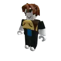 a roblox character wearing sunglasses and a smiley face shirt