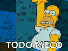 Homer Simpsn Meco GIF - Homer Simpsn Meco Todo GIFs