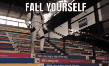 Fall Fall Yourself GIF - Fall Fall Yourself Star Wars GIFs