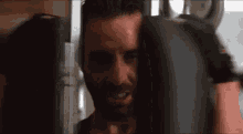 Ron Silver Pumping Iron GIF - Ron Silver Pumping Iron Blue Steel GIFs