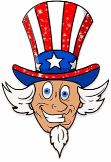 Primary Day Uncle Sam GIF - Primary Day Uncle Sam Happy Election Day GIFs