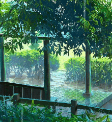 Raining Anime GIF - Raining Anime Relax GIFs