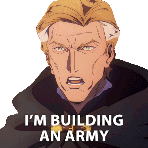 I'M Building An Army The Abbot Sticker - I'M Building An Army The Abbot Richard Dormer Stickers