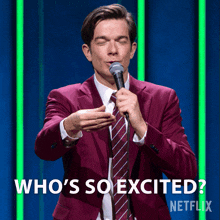 Who'S So Excited John Mulaney GIF - Who'S So Excited John Mulaney John Mulaney Baby J GIFs