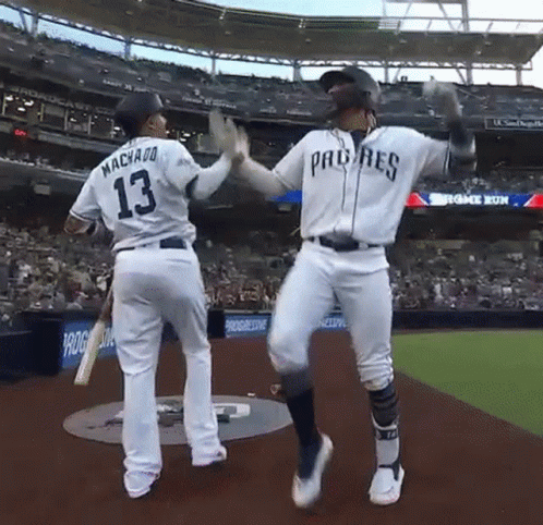 Happy Tatis Jr GIF by San Diego Padres - Find & Share on GIPHY