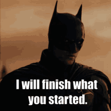Batman The Batman GIF - Batman The Batman I Will Finish What You Started GIFs