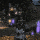 a video game character with bunny ears holding a wand