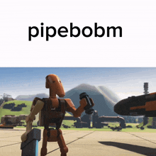 R0-gr Pipebomb GIF - R0-gr Pipebomb Battle Droid GIFs