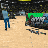 a video game called gym class is being played