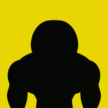 a cartoon drawing of a blue duck with a yellow beak