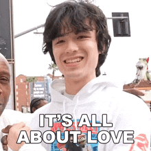 Its All About Love Lofe GIF - Its All About Love Lofe The Focus Is Love GIFs