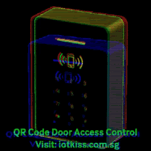 Qr Code Door Access Control Audio Video Intercom Systems GIF - Qr Code Door Access Control Audio Video Intercom Systems Qr Code Based Door Lock System GIFs