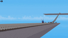 a computer generated image of a train with the word union pacific on the side