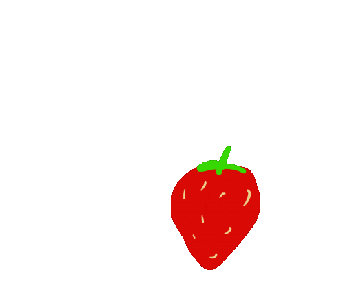 Strawberry Animated Sticker - Strawberry Animated Stickers