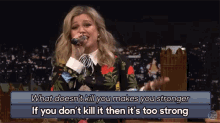 Kelly Clarkson Too Strong GIF - Kelly Clarkson Too Strong GIFs