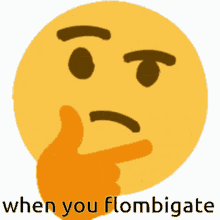 Flombigate Think GIF - Flombigate Think Thinking Emoji GIFs
