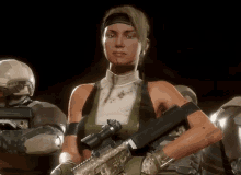 Sonya Sonya Blade GIF - Sonya Sonya Blade Mortal Kombat GIFs