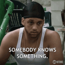 Somebody Knows Something Barry GIF