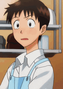 anime blushing shy shocked