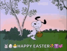 Easter snoopy gif