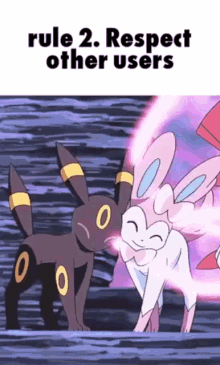 sylveon umbreon rule rules respect