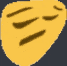 Wobble Pensive Emoji GIF