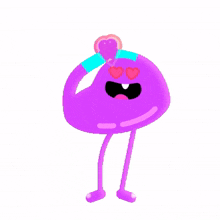 monster jelly cute purple fun
