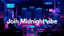 midnight vibe aesthetic join midnight vibe pixel city