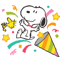 Yay Snoopy Sticker - Yay Snoopy Celebrate Stickers